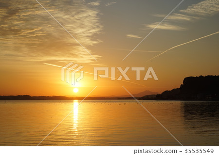 Evening landscape of Hakusuma 35535549