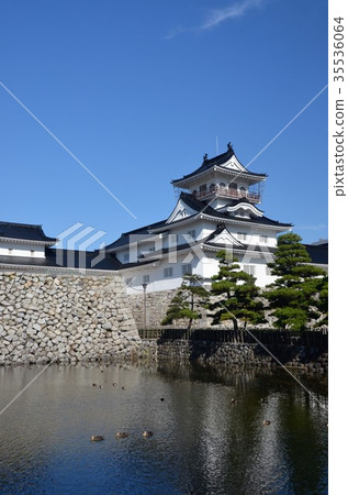 Autumn Toyama Castle and chopsticks 35536064