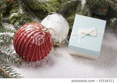 Christmas decorative elements 35536311