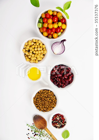 Fresh ingredients for cooking 35537376