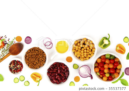 Fresh ingredients for cooking Fresh ingredients for cooking 35537377