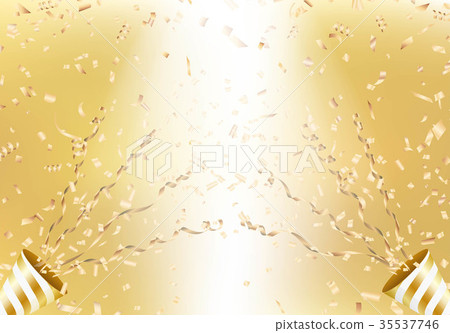 Cracker and golden background - Stock Illustration [35537746] - PIXTA