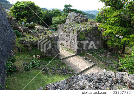 Nakashiro ruins Main gate ruins Nakashiro ruins Main gate ruins 35537783