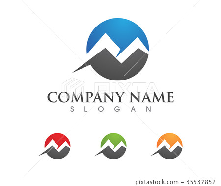 Mountain icon Logo Template Mountain icon Logo Template 35537852