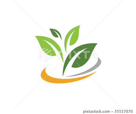 Tree leaf ecology nature element vector icon - Stock Illustration ...