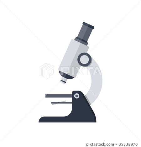 Simple microscope icon 35538970