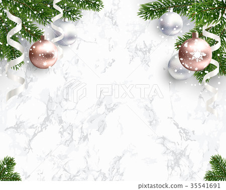 Blank Christmas background for congratulations 35541691