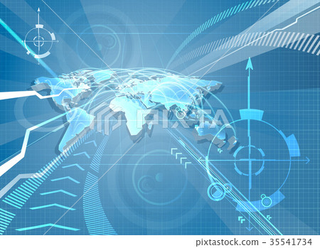 World Map Background 35541734