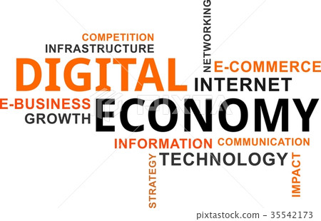 word cloud - digital economy word cloud - digital economy 35542173