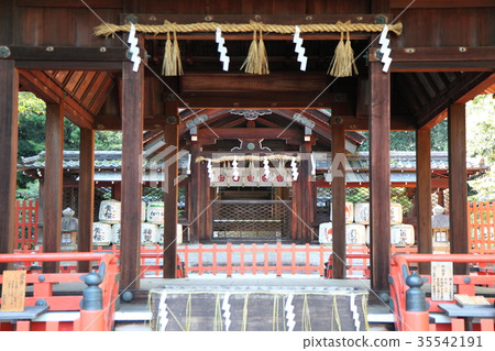 A temple seen from the shrine of Jenyo Shrine 35542191