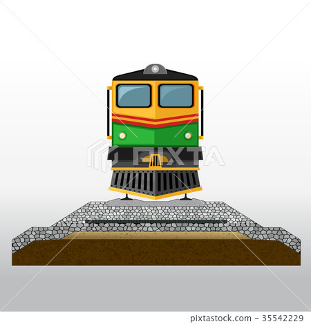 railroad Pavement layers Vector illustration railroad Pavement layers Vector illustration 35542229