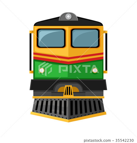 front side of locomotive. 35542230