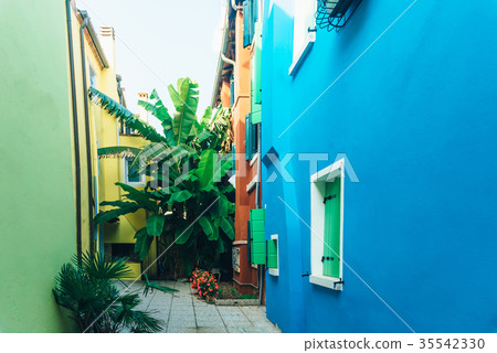 Tourist district of the old town of Caorle Italy 35542330