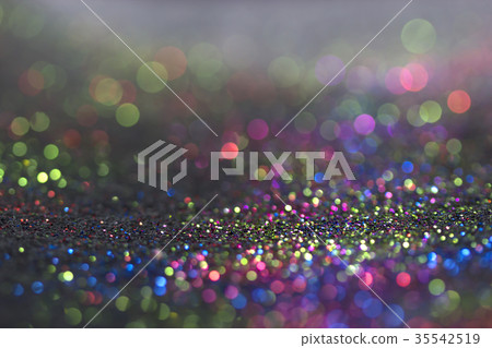 Bokeh glitter fly and lights Bokeh glitter fly and lights 35542519