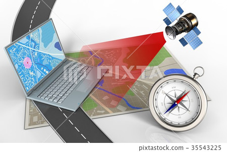 3d compass 3d compass 35543225