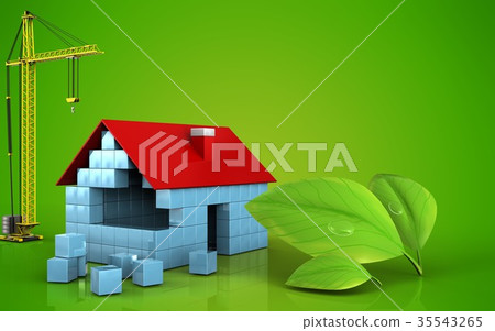 3d of leafs 35543265