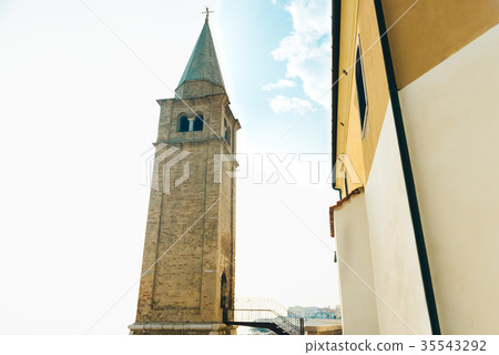 Church on the beach of Caorle Italy 35543292