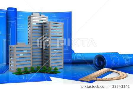 3d of living quarter 35543341