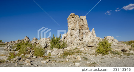 Natural Rock Formation at Mono Lake 35543546