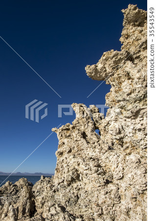Natural Rock Formation at Mono Lake 35543549