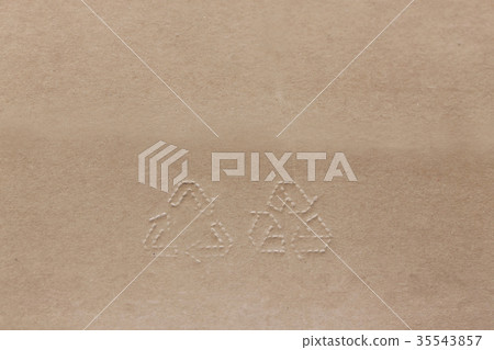 Recycling paper stamp Recycling paper stamp 35543857