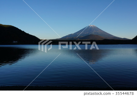 Lake and Mount Fuji Lake and Mount Fuji 35544678