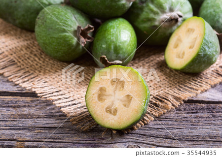 Tropical fruit feijoa Tropical fruit feijoa 35544935
