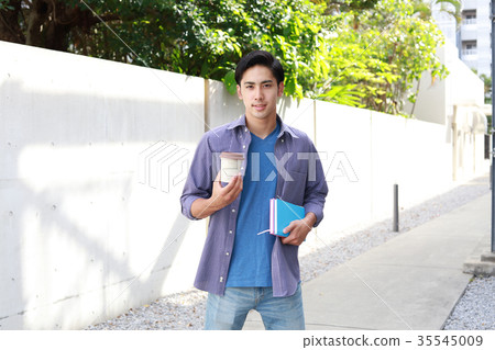 Smiling young man 35545009
