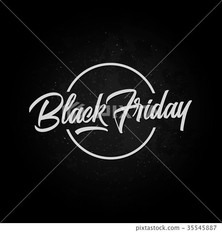 Black friday card lettering vector calligraphy on Black friday card lettering vector calligraphy on 35545887