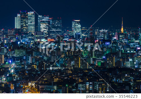 Night view from Higashiyama Sky Tower Night view from Higashiyama Sky Tower 35546223