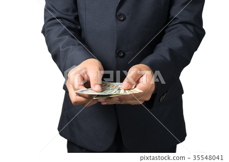 business man and money 35548041