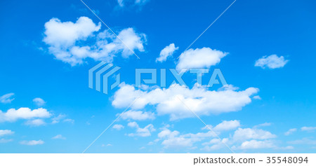  Cloud Cumulus Blue Sky White Cloud Autumn Sky Winter Sky Background Material Cloud Blue Sky Synthetic Background 35548094