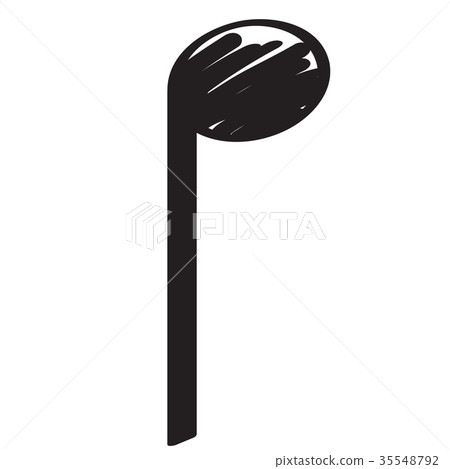 Sketch of a musical note 35548792