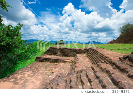 Sigiriya Lion Rock Fortress in Sri Lanka Sigiriya Lion Rock Fortress in Sri Lanka 35549371