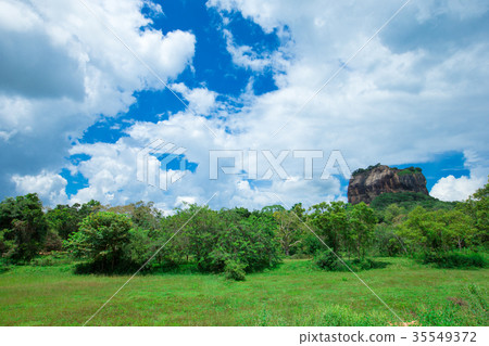 Sigiriya Lion Rock Fortress in Sri Lanka 35549372