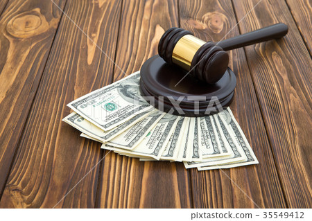 judge gavel and money judge gavel and money 35549412