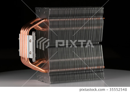 modern computer processor cooler or radiator or modern computer processor cooler or radiator or 35552548