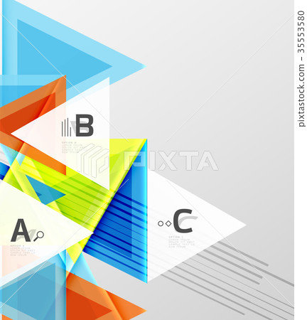Triangles and geometric shapes abstract background Triangles and geometric shapes abstract background 35553580