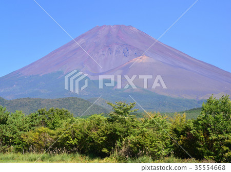 Mt. Fuji 4703 in the early fall 35554668