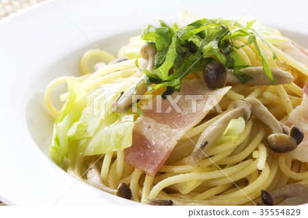 日式麵食16配培根和鯛魚 35554829