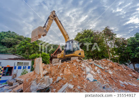 Demolition of buildings Demolition of buildings 35554917