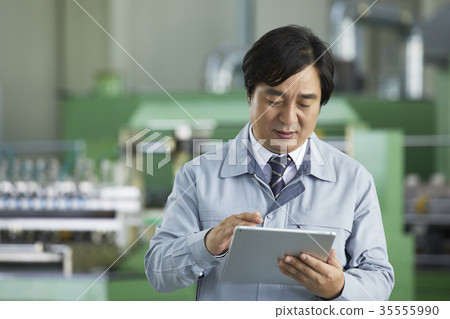 工廠，工人，經理 35555990