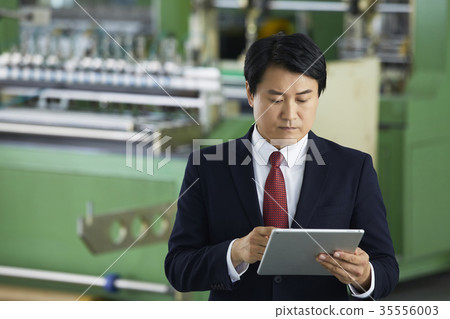 Factory, Businessman, Executive Factory, Businessman, Executive 35556003