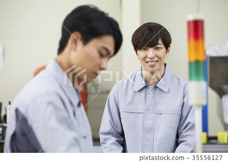 Factory, Worker, Businessman 35556127