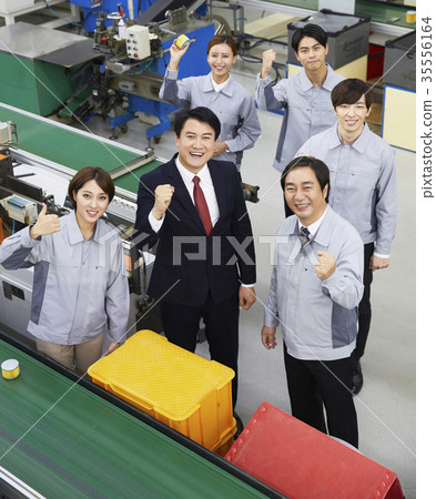 工廠，生產線，工人 35556164