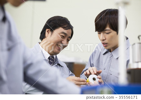 Factory, production line, worker Factory, production line, worker 35556171