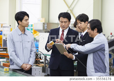 Factory, production line, worker 35556178