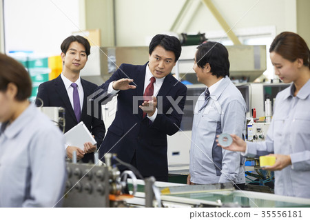 Factory, production line, worker 35556181