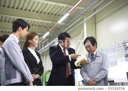 工廠，工人，女商人，商界女強人，責罵 35556356