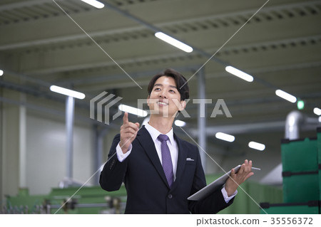 工廠，商人，經理 35556372